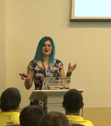 Giving a talk at PyCon Italia