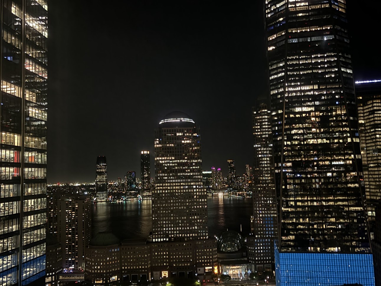 New York Skyline from hotel